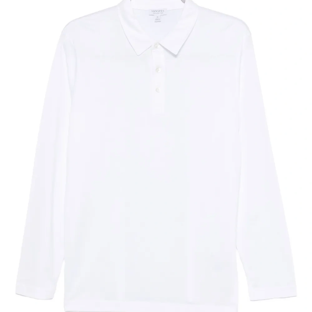 Поло на пуговицах