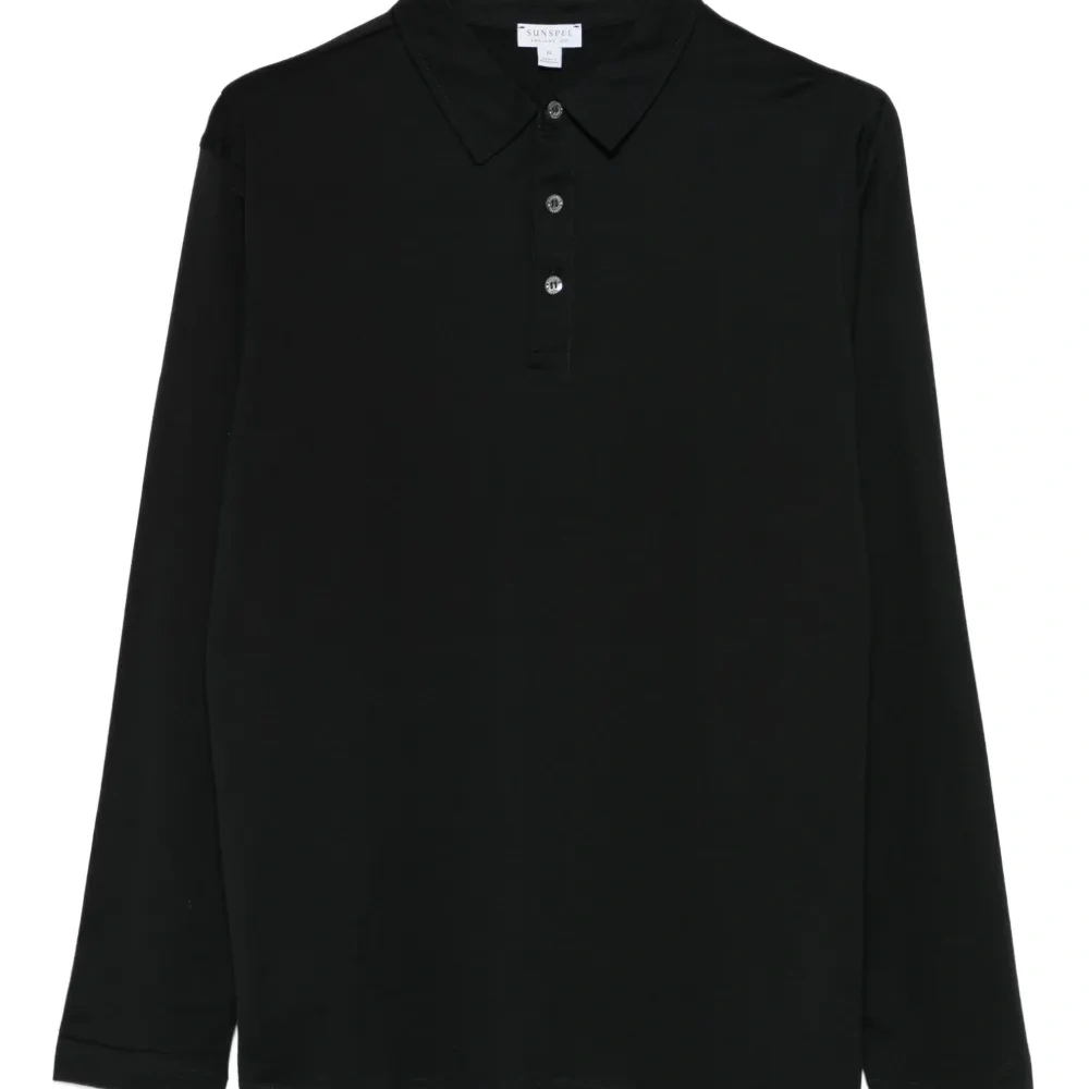 Поло с длинными рукавами