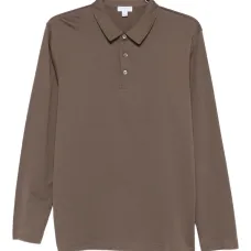 Поло на пуговицах