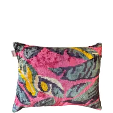 Бархатная подушка из шелка (50 x 40 см)