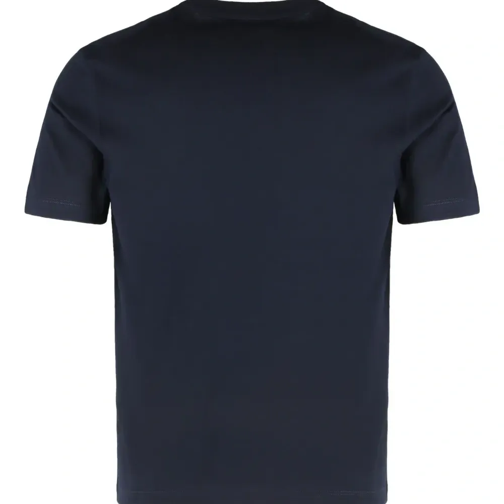 Хлопковая футболка с логотипом