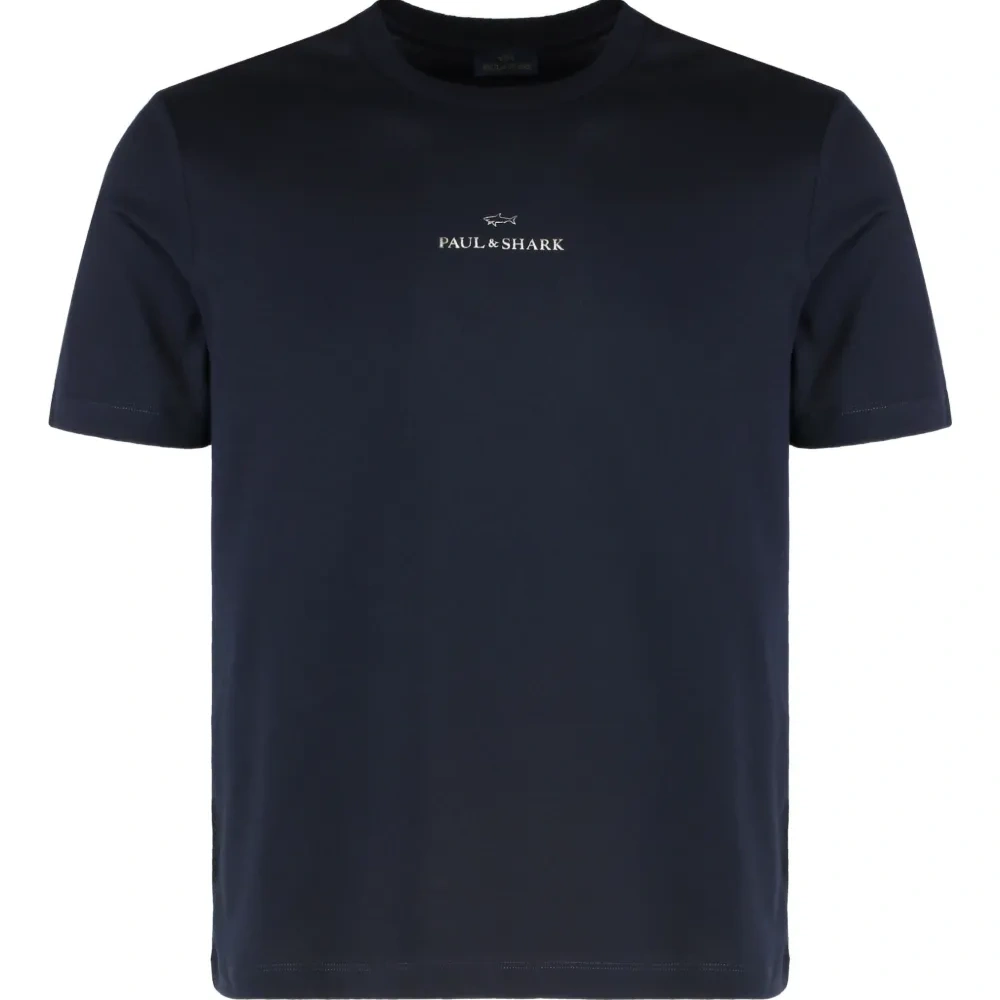 Хлопковая футболка с логотипом