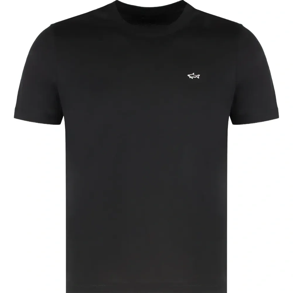 Футболка с круглым вырезом и логотипом