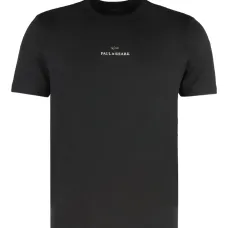 Футболка с логотипом и круглым вырезом