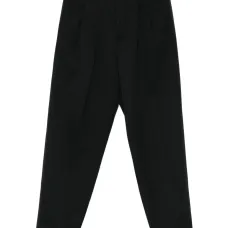 Брюки прямого кроя с защипами Брюки прямого кроя с защипами