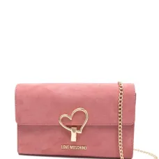 Сумка через плечо с сердечком-нашивкой