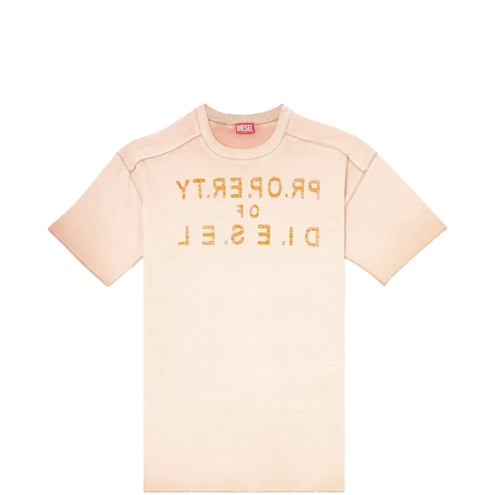 Футболка T-Look с необработанным краем