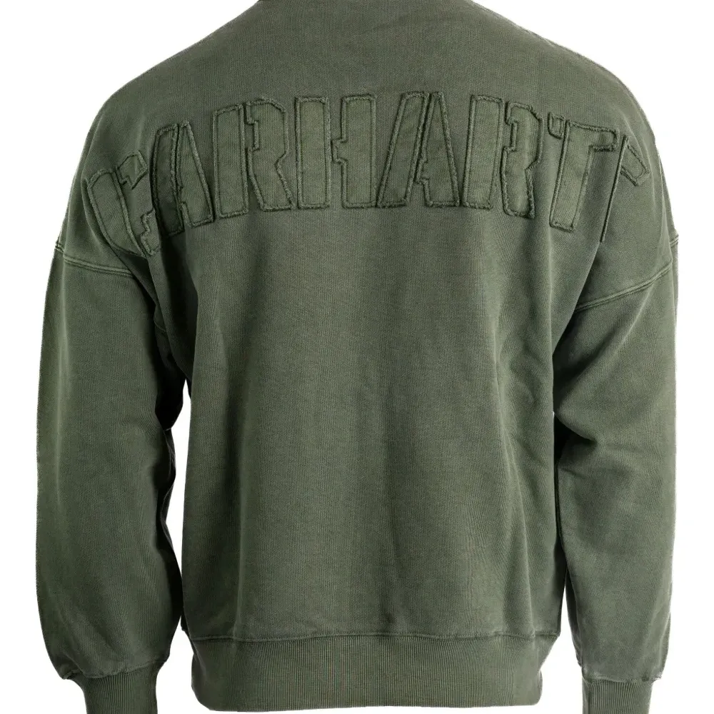 Свитшот с тиснёным логотипом