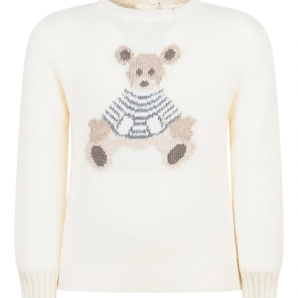 Джемпер с мотивом медведя Джемпер с мотивом медведя