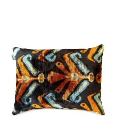 Бархатная подушка с узором (50 x 40 см)