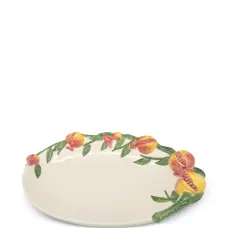 Большая овальная тарелка Pomegranate (37 x 28 см)