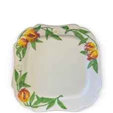 Тарелка Pomegranate с тиснением (35 x 35 см)