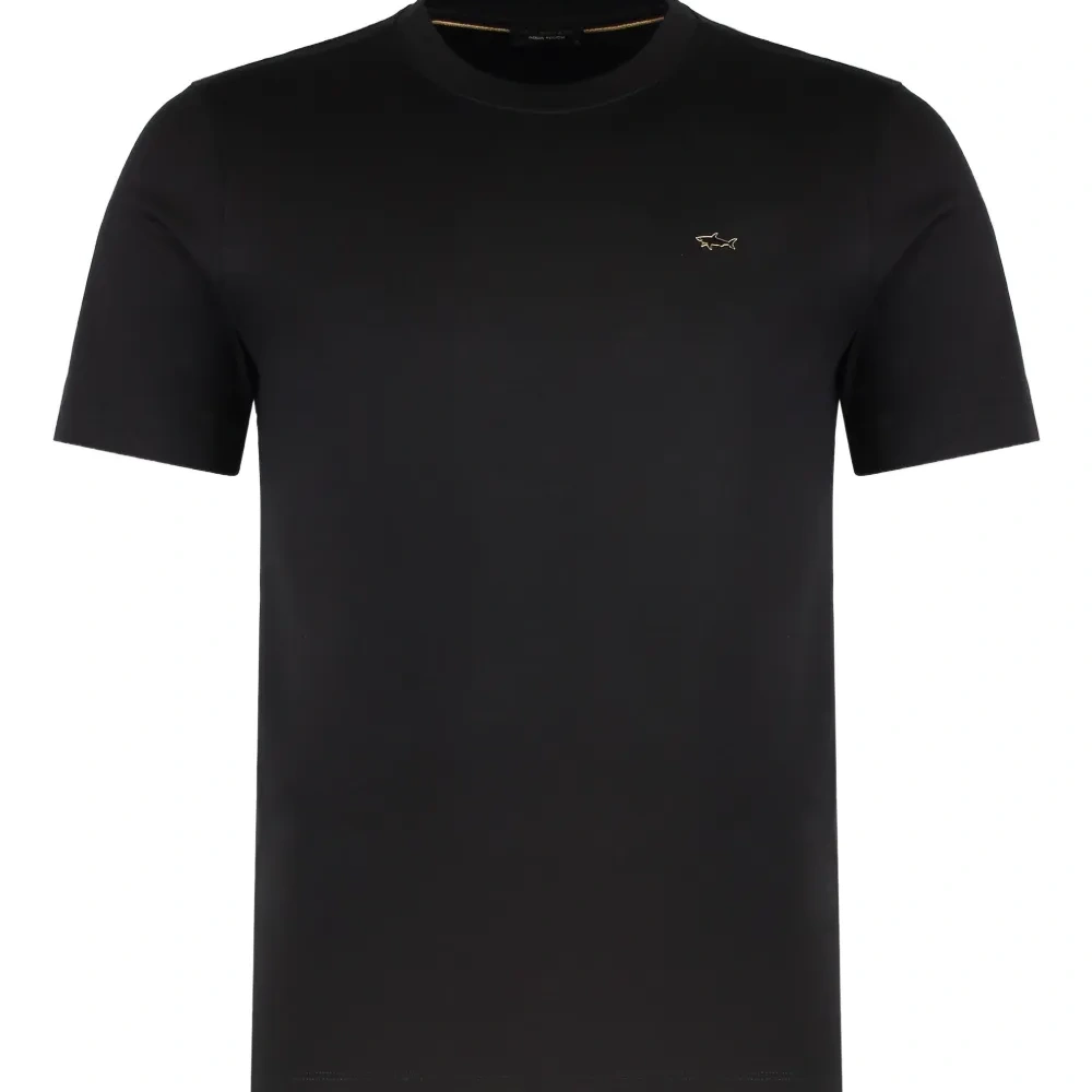 Футболка с круглым вырезом и логотипом