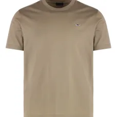 Футболка с круглым вырезом и логотипом