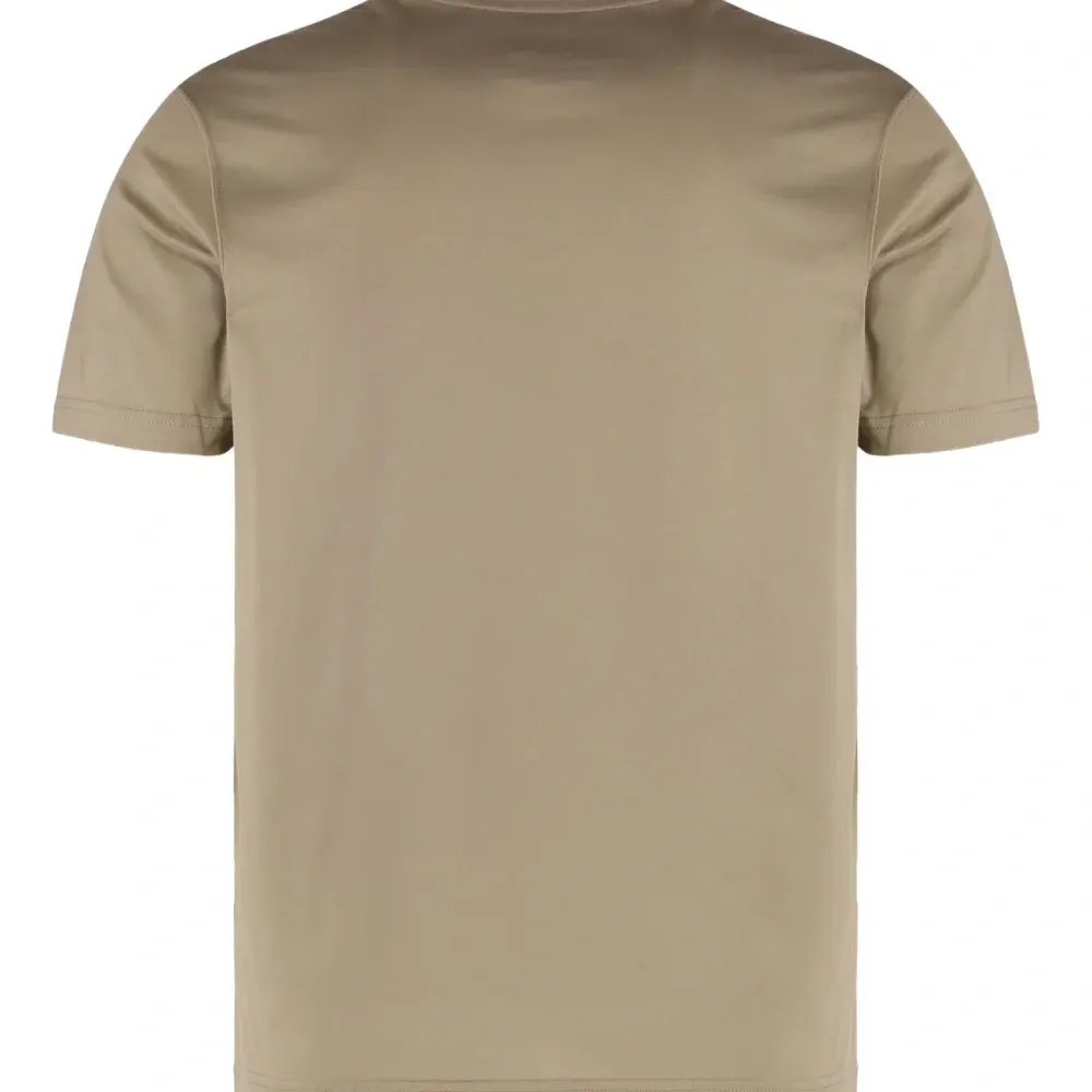 Футболка с круглым вырезом и логотипом