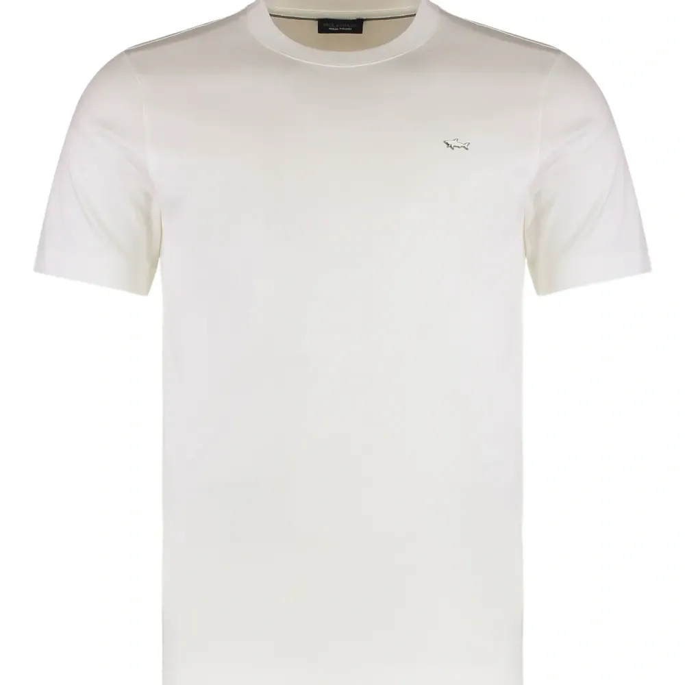 Футболка с круглым вырезом и логотипом