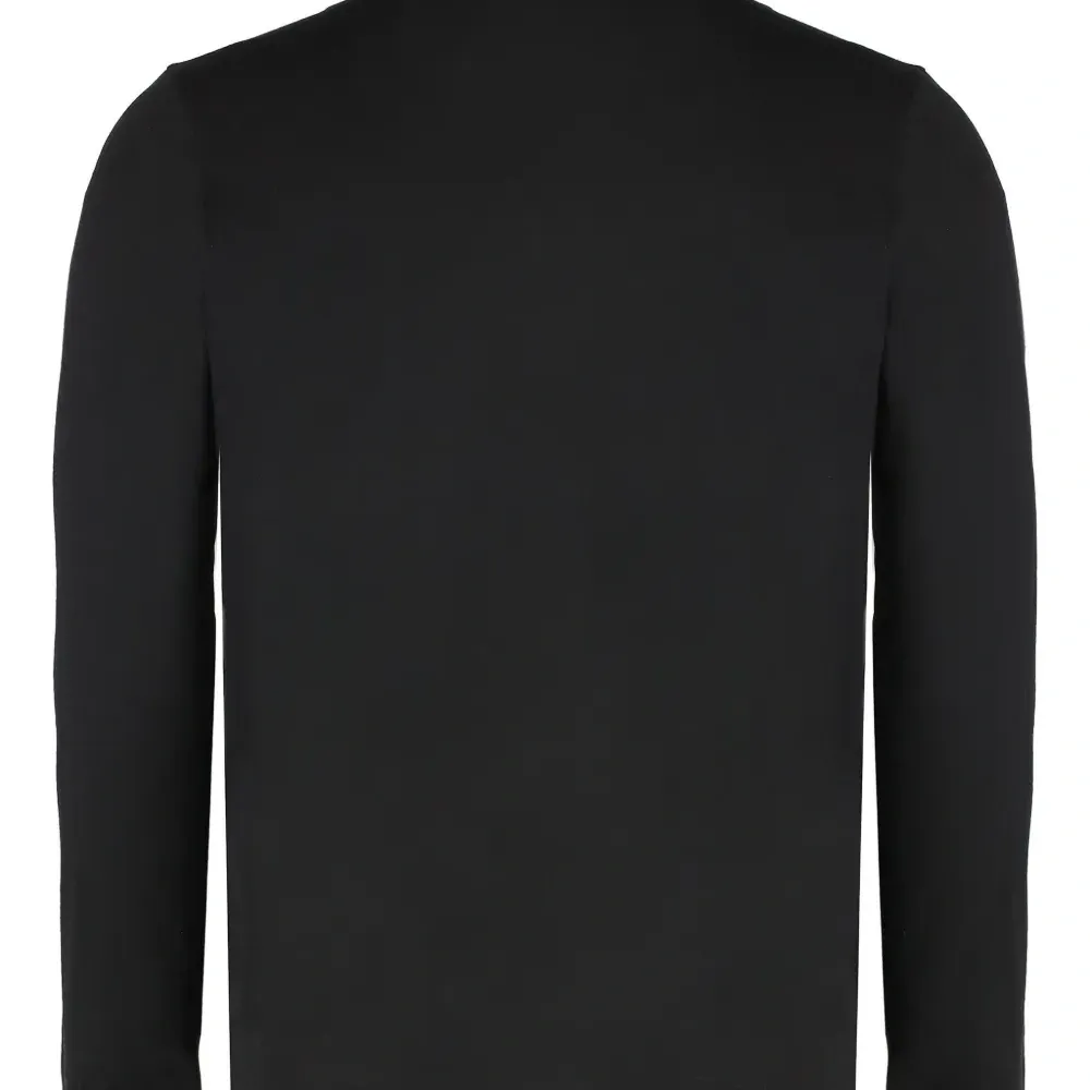 Поло с длинными рукавами и логотипом