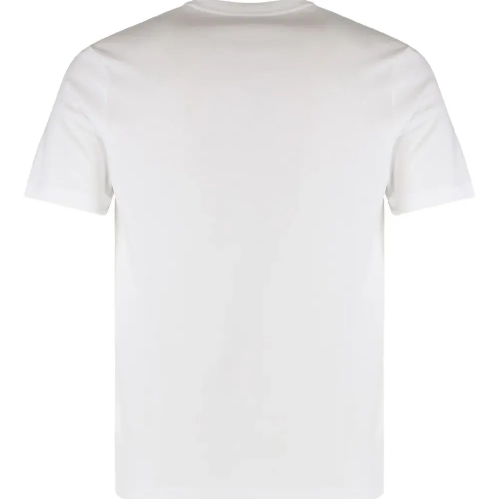 Футболка с логотипом и круглым вырезом