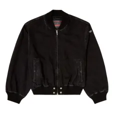 Джинсовая бомбер-куртка D-Guz в рубчик Джинсовая бомбер-куртка D-Guz в рубчик