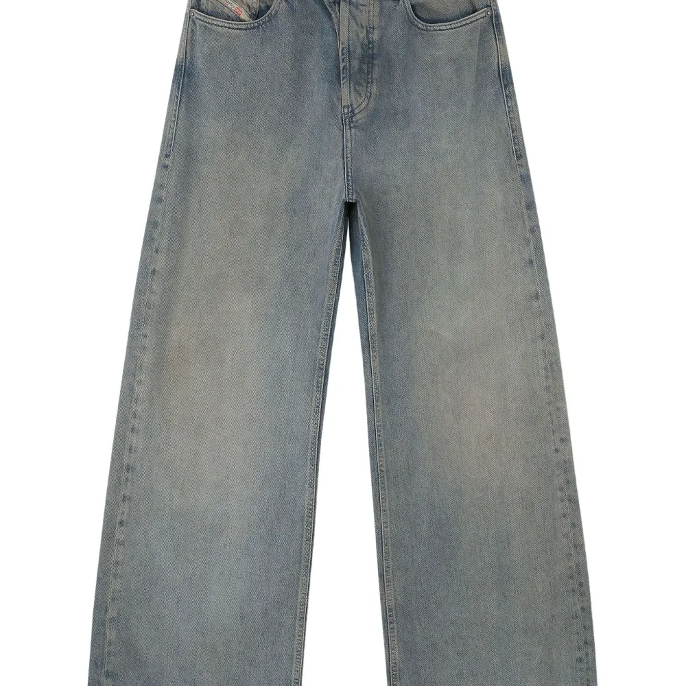 Широкие джинсы D-Sire 09n24 с заниженной талией