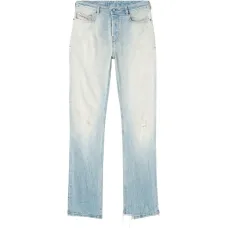 Джинсы-клёш Zatiny 09N48 с необработанным краем