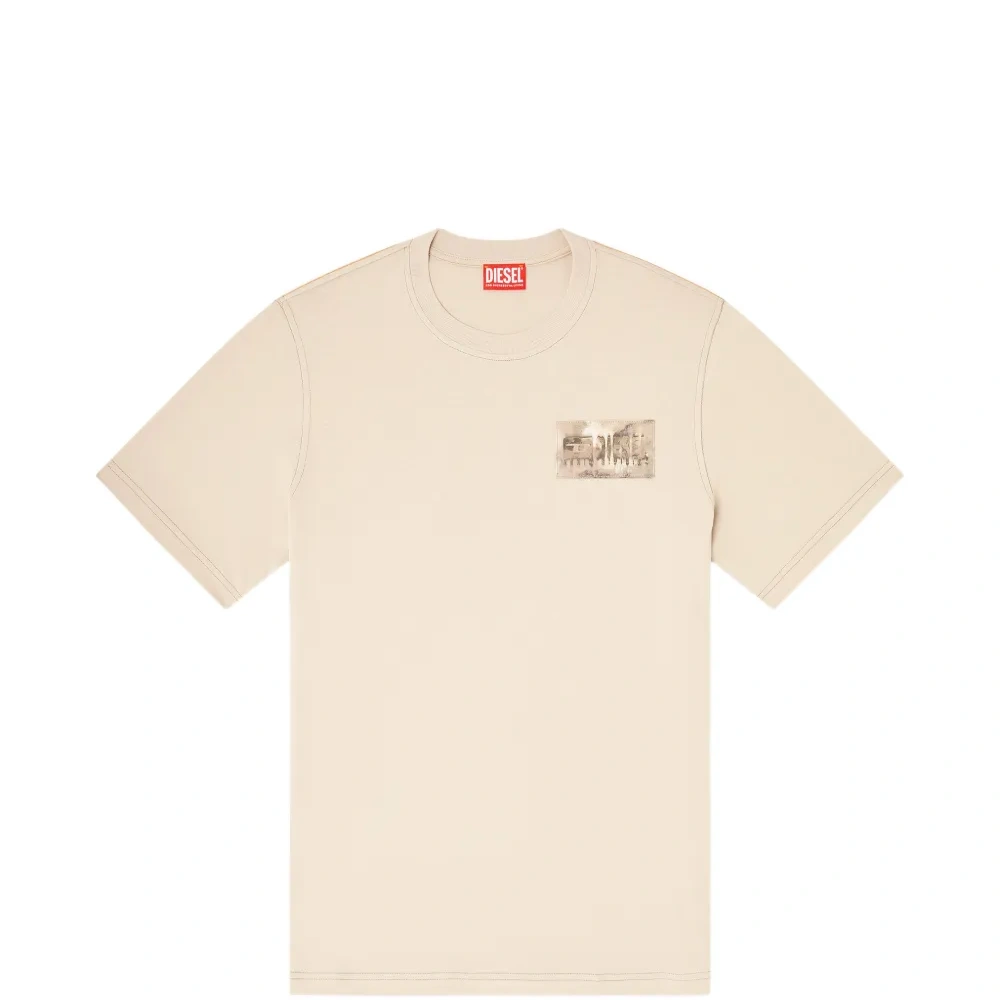 Футболка с круглым вырезом