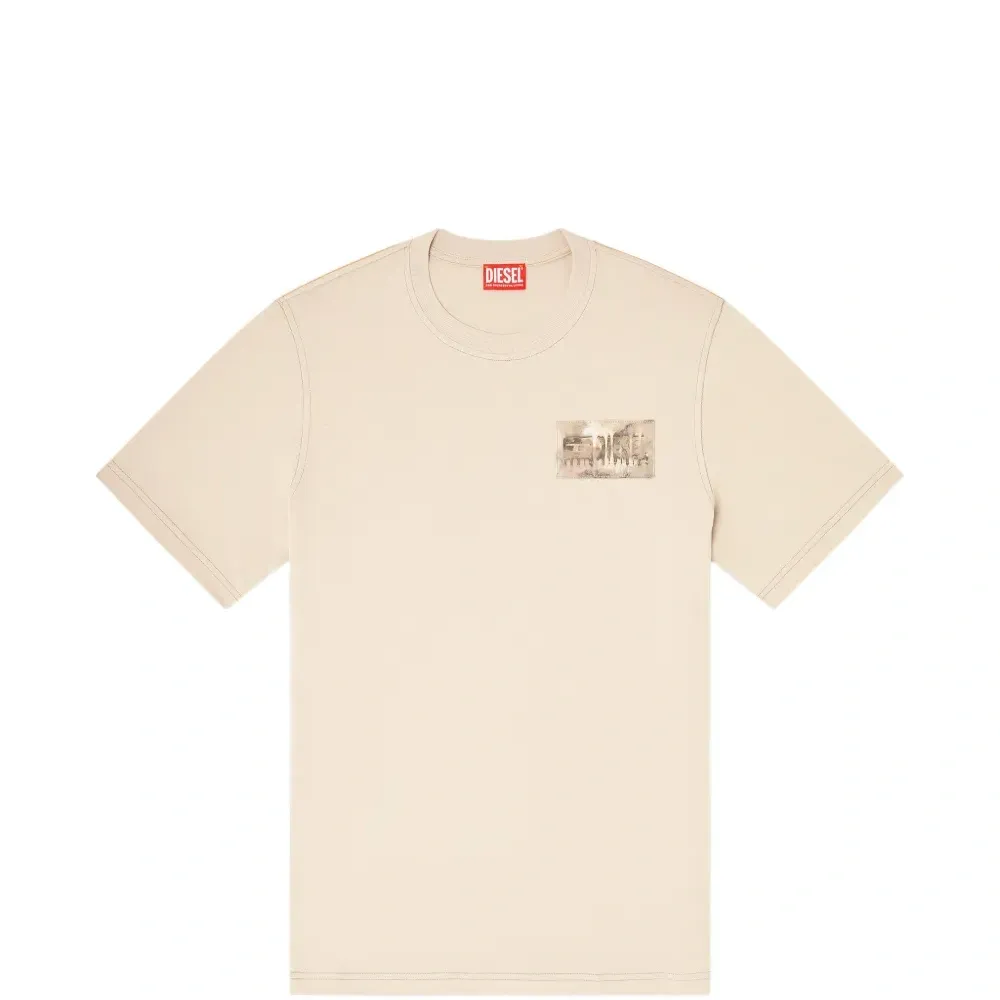 Футболка с круглым вырезом