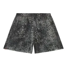 Плавки-шорты с анималистичным принтом и кулиской