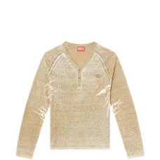 Вязаный свитер с V-образным вырезом