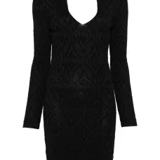 Трикотажное платье мини