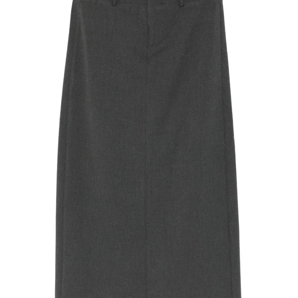 Юбка с завышенной талией прямого кроя