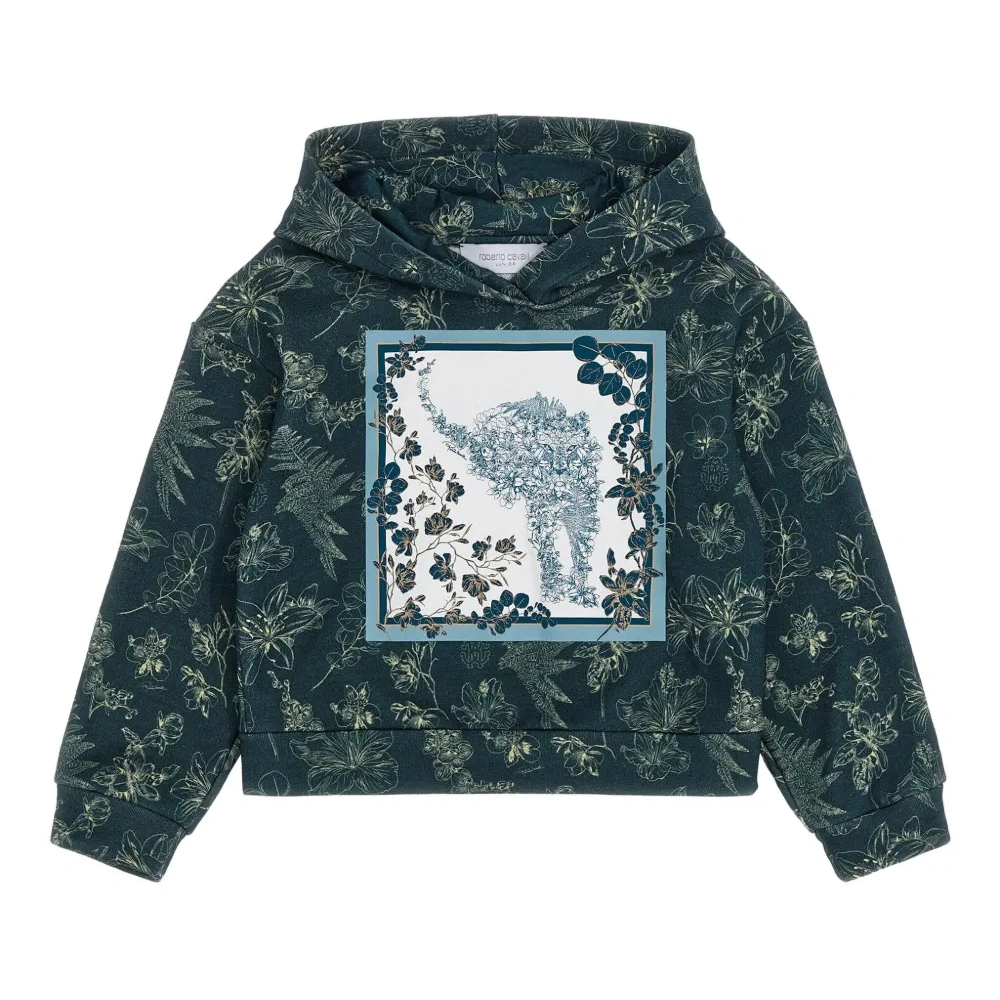 Худи с цветочным принтом