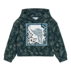 Худи с цветочным принтом