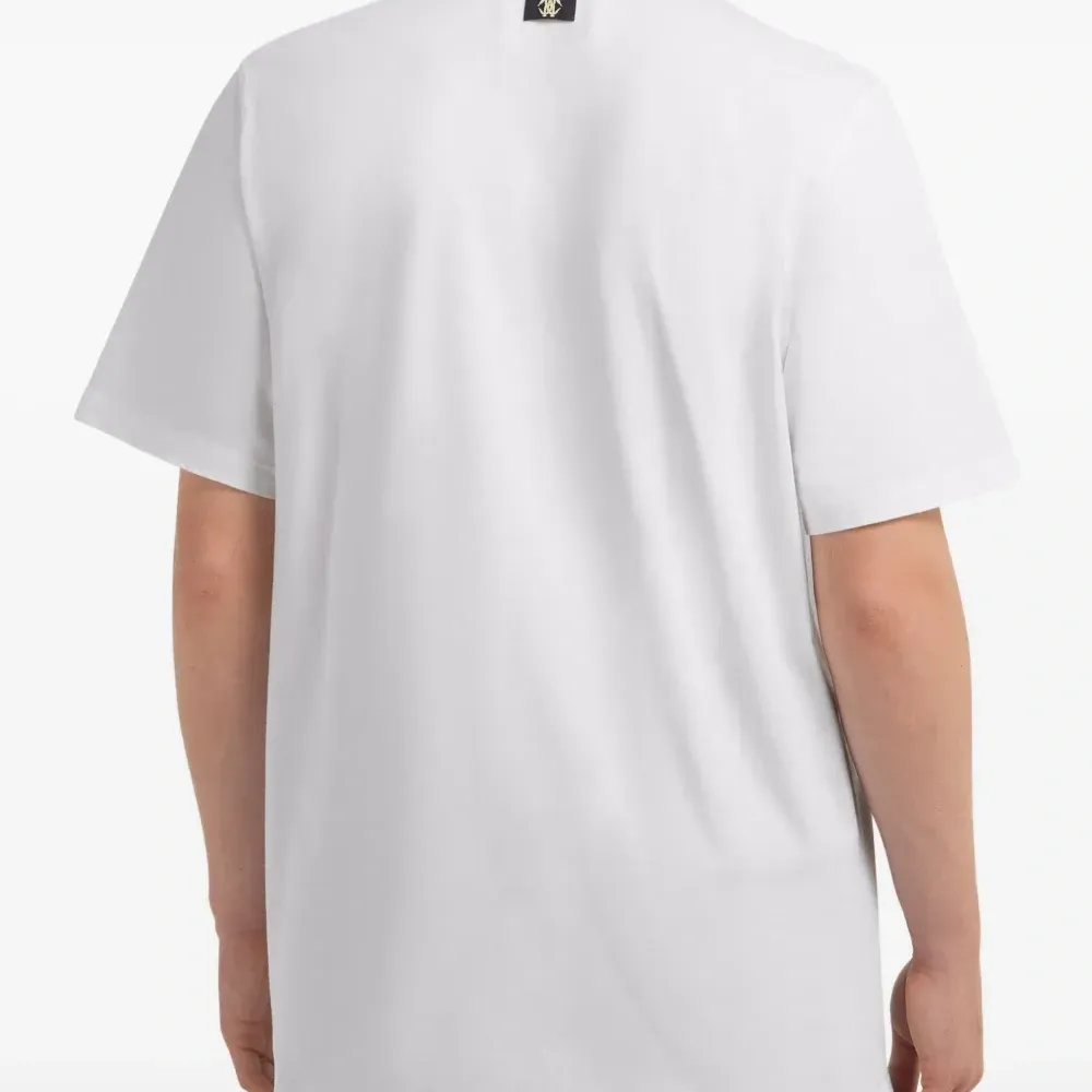 Хлопковая футболка с логотипом