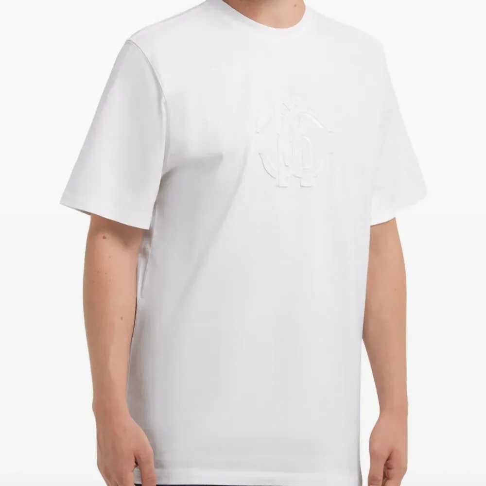 Хлопковая футболка с логотипом