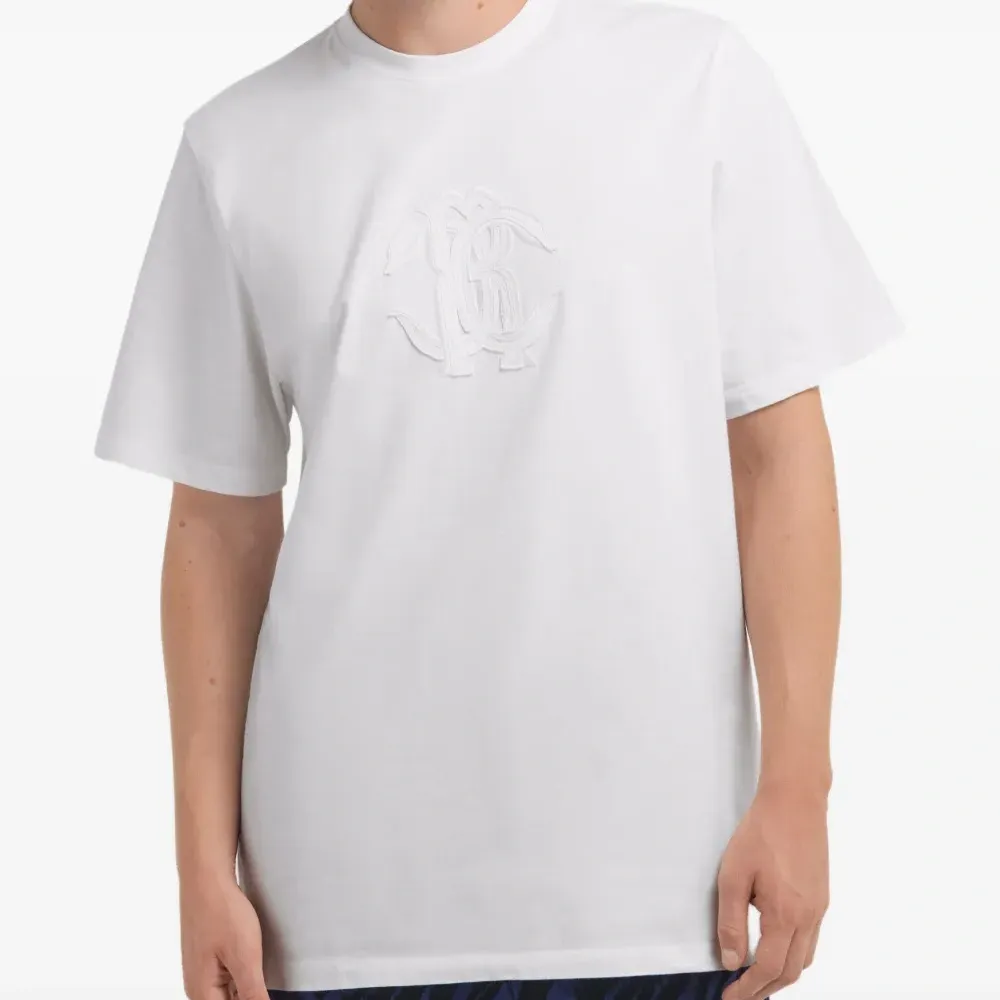 Хлопковая футболка с логотипом