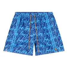 Плавки-шорты с принтом