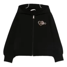 Худи с украшением из страз