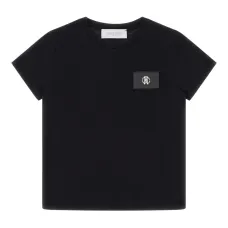 Футболка с нашивкой-логотипом