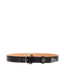 Кожаный ремень с пряжкой
