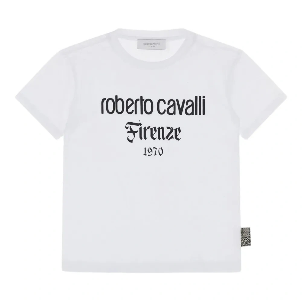 Футболка с принтом логотипа