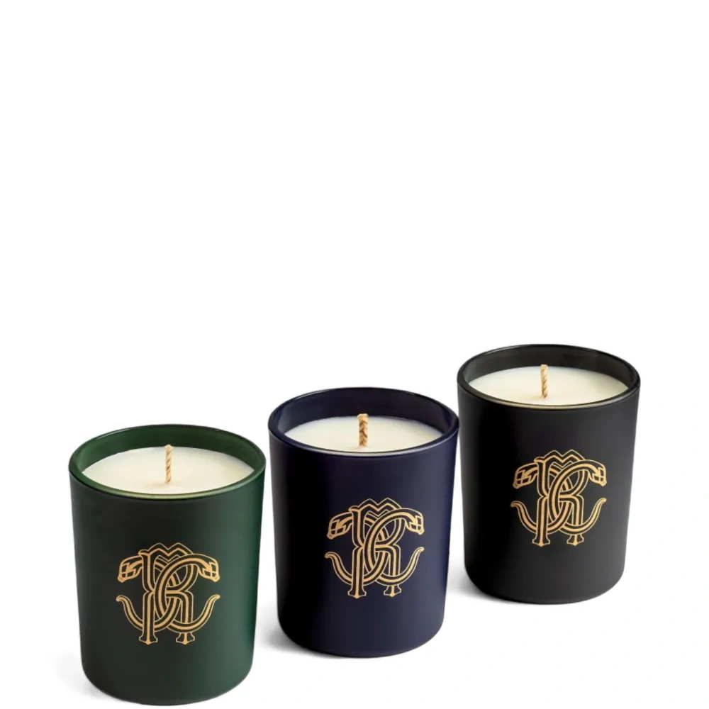 Набор Gold Jungle из трех ароматических свечей Набор Gold Jungle из трех ароматических свечей