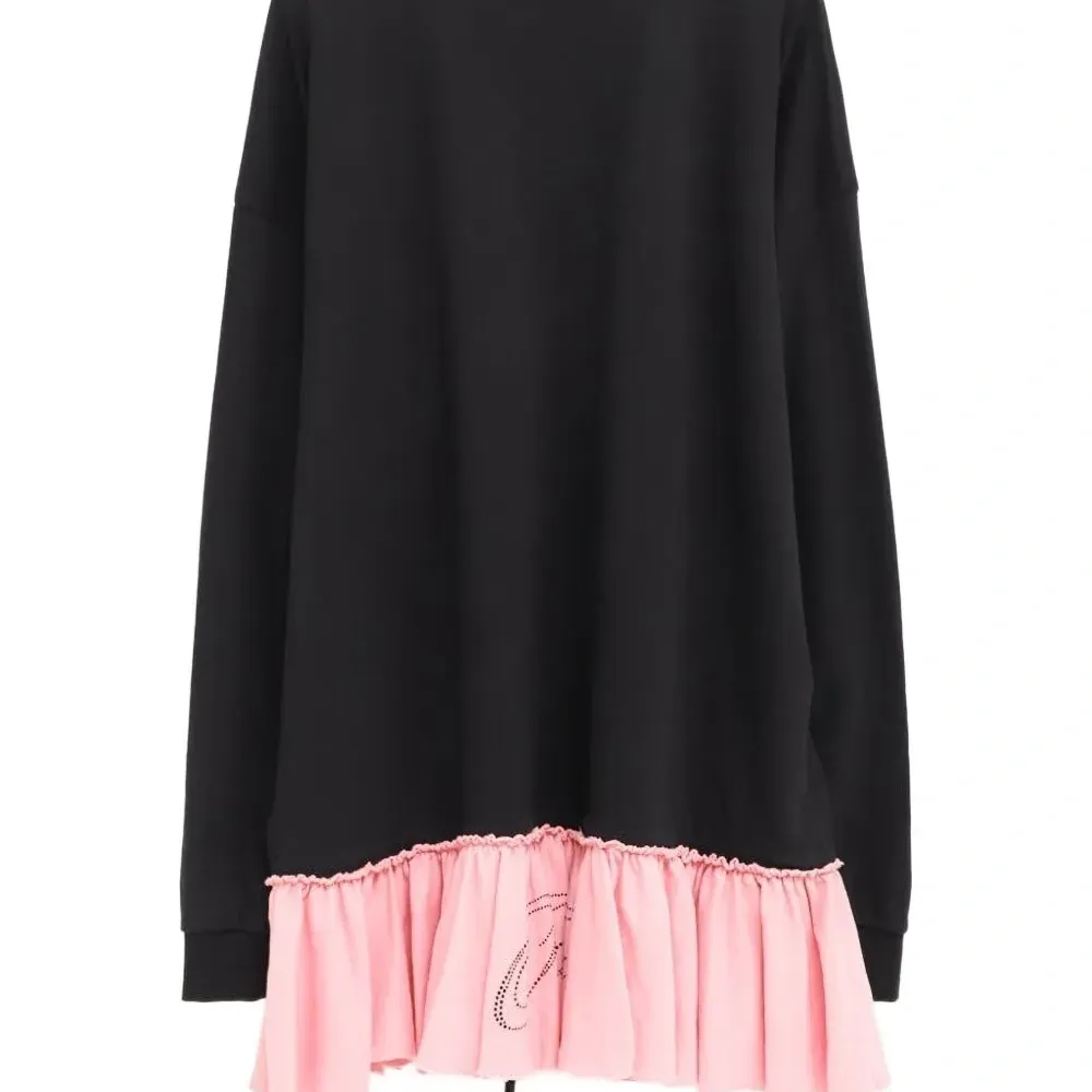 Платье мини с оборками Платье мини с оборками