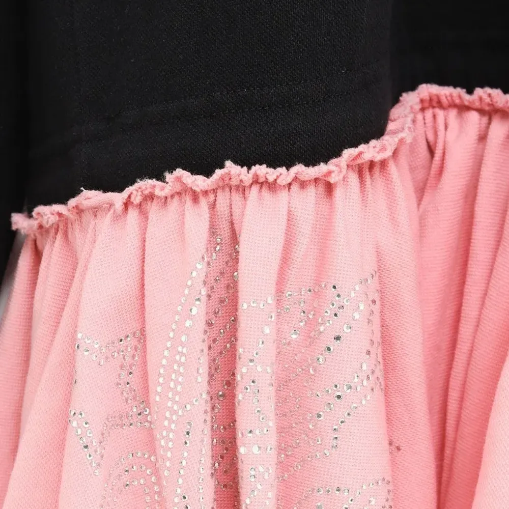 Платье мини с оборками Платье мини с оборками