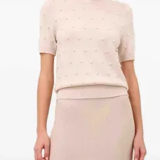 Свитер с бисером