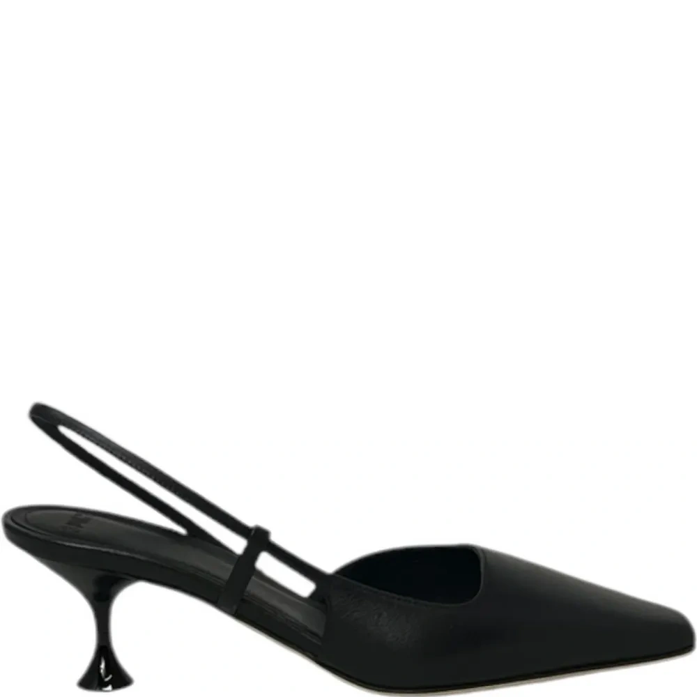 Туфли-лодочки Kira с открытой пяткой и каблуком 55 мм