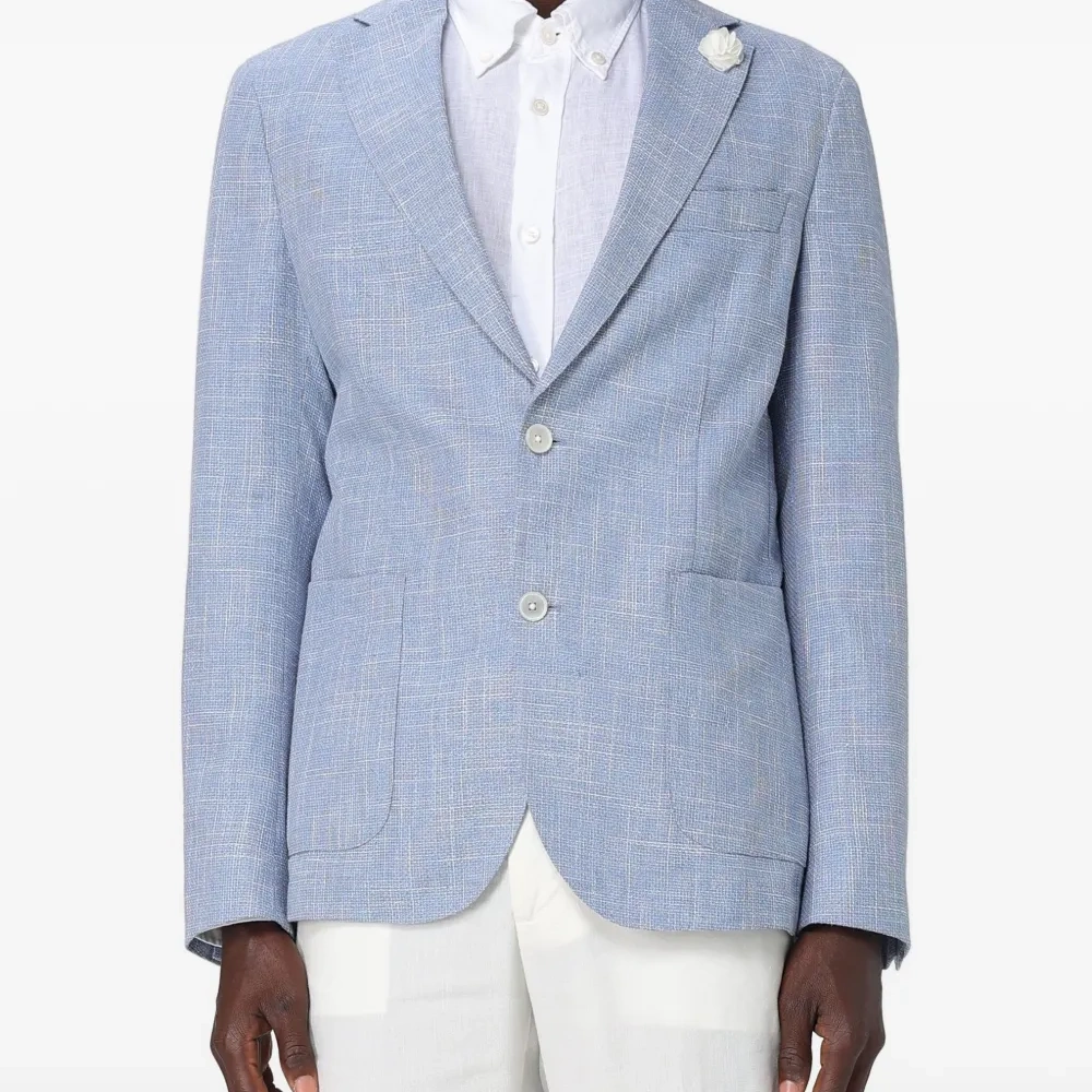 Жакет с накладными карманами