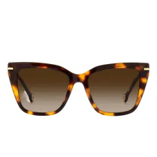 Солнцезащитные очки "кошачий глаз" в черепаховой оправе