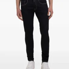 Джинсы с шлёвками Джинсы с шлёвками