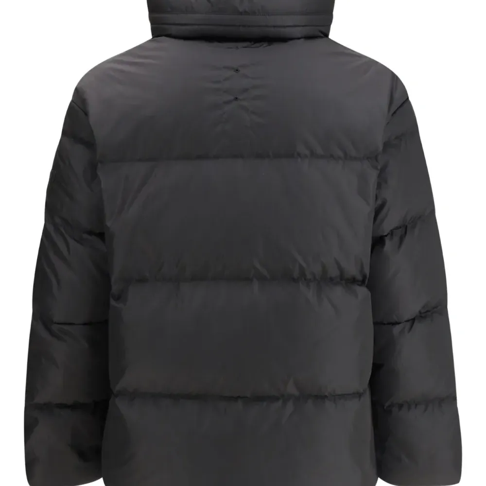 Стёганая куртка с воротником-стойкой